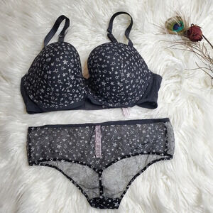 Victoria's Secret Black Star Set